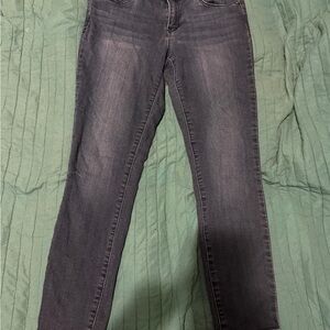 1822 Denim Dark Gray Women's Skinny Jeans